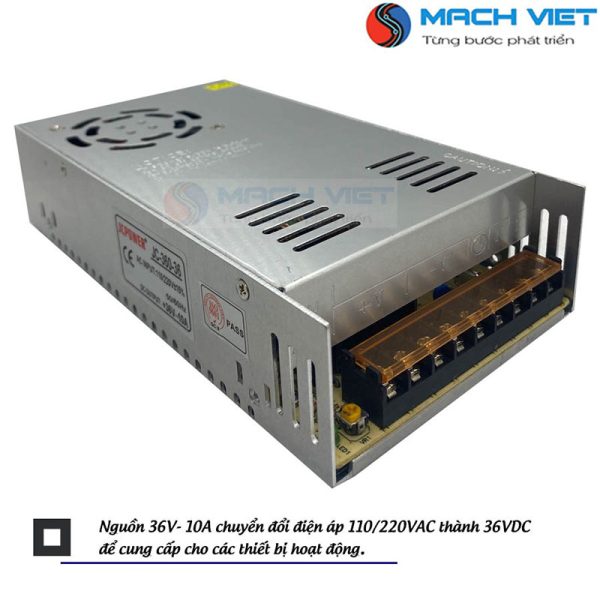 Nguồn tổ ong 36V-10A - JC Power