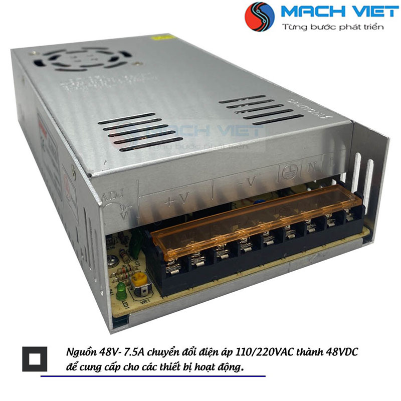 Nguồn xung 48V/7.5A - JC Power - Hình ảnh 2