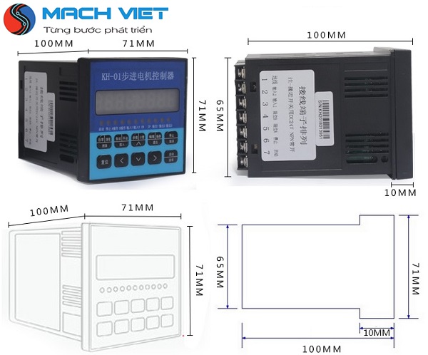 bộ điều khiển 1 động cơ bước động cơ servo