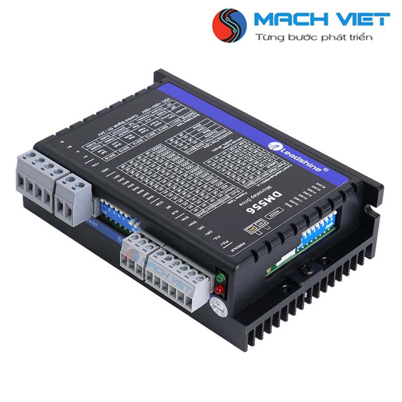 Driver DM556 Leadshine V3.0 điều khiển động cơ bước có tích hợp mở phanh - Hình ảnh 2