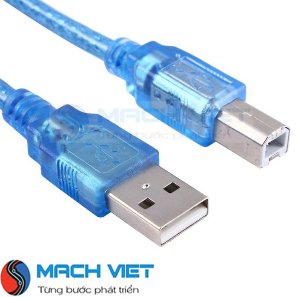 Cáp chống nhiễu USB chuẩn A-B dài 0.5m - 1.5m