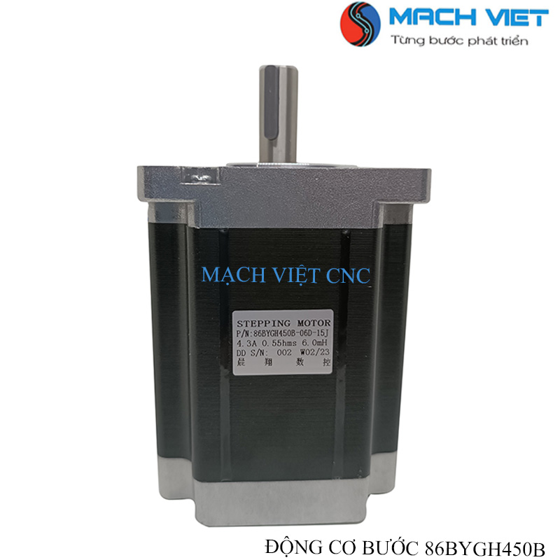 Động cơ bước NEMA34 86BYG450A | 86BYG450B | 86BYG450C