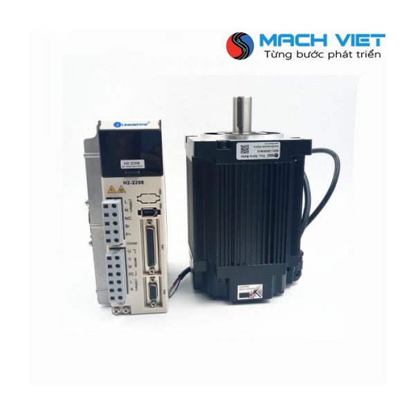 Bộ động cơ Hybrid Servo 3 phase Leadshine 12Nm 1103HBM120H-1000 và Driver H2-2206