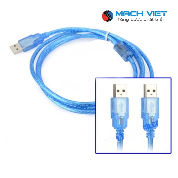 Cáp chống nhiễu USB chuẩn A-A 1.5m