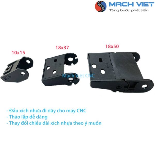 Đầu nối xích nhựa