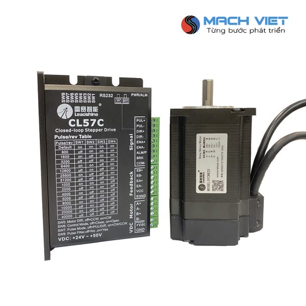 Drive Leadshine CL57C + động cơ 57CME23+ cáp