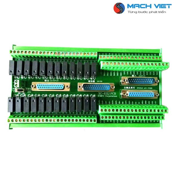 Mạch Breakout cắm In-Out cho bộ điều khiển XC609 | XC709 | XC809