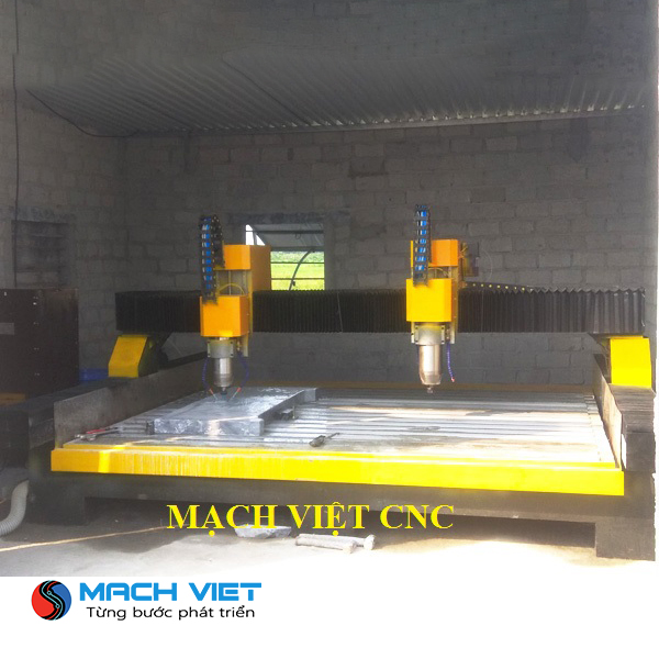 máy cnc đục đá 2 đầu 11
