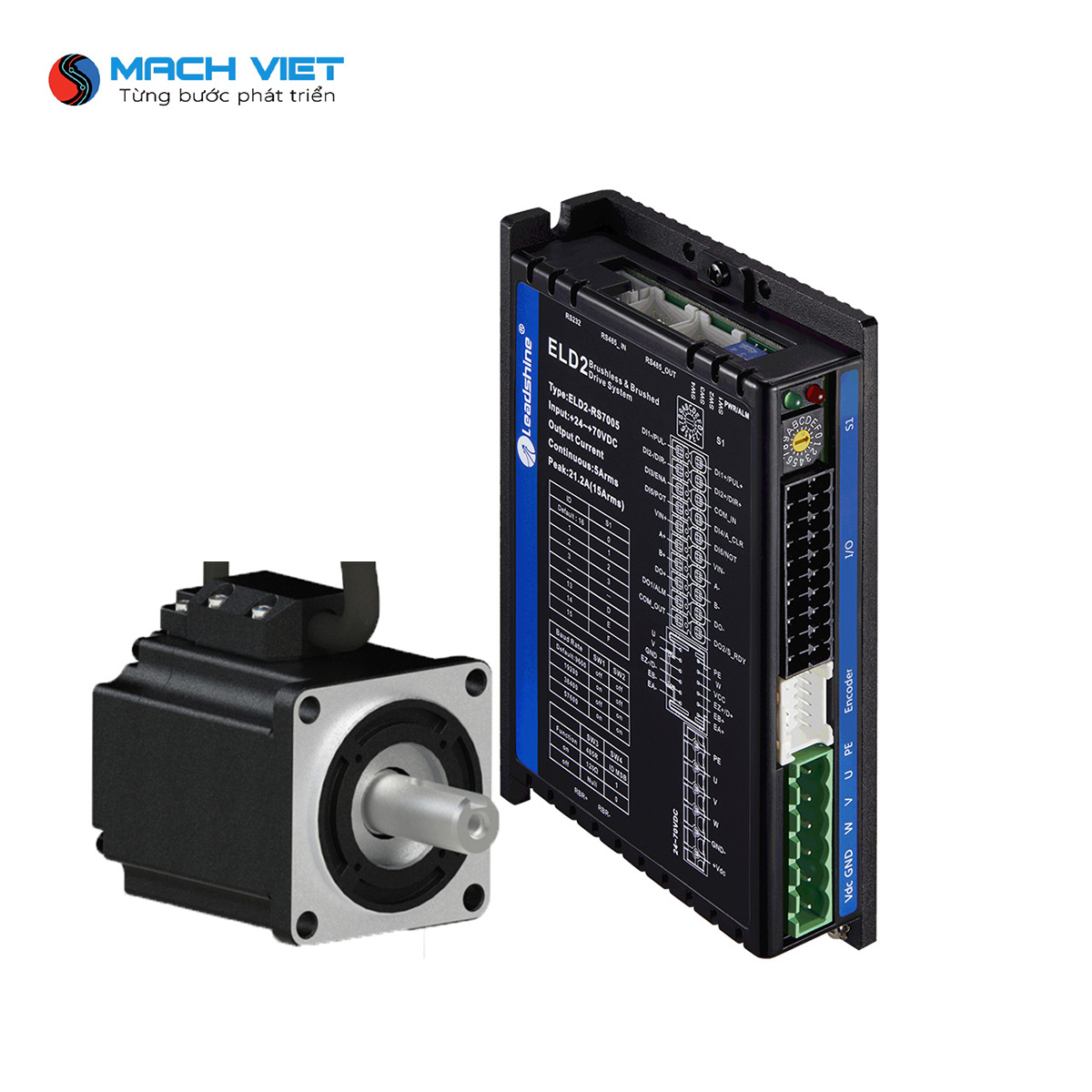 Bộ Drive và Động cơ Leadshine DC Servo 50W 100W 200W 400W
