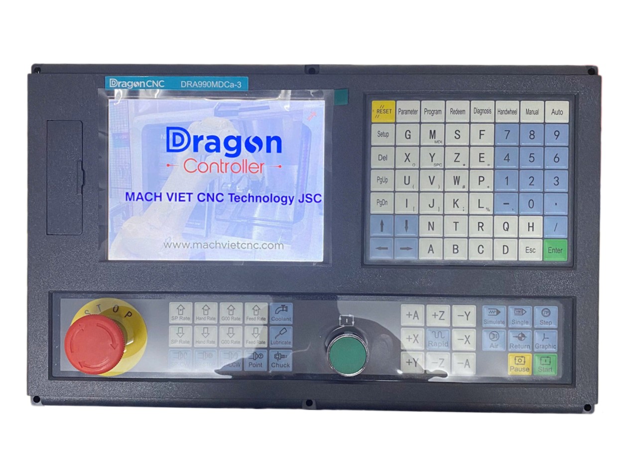 Mạch Việt ra mắt thương hiệu bộ điều khiển Dragon CNC cho máy tiện, máy phay và Robot