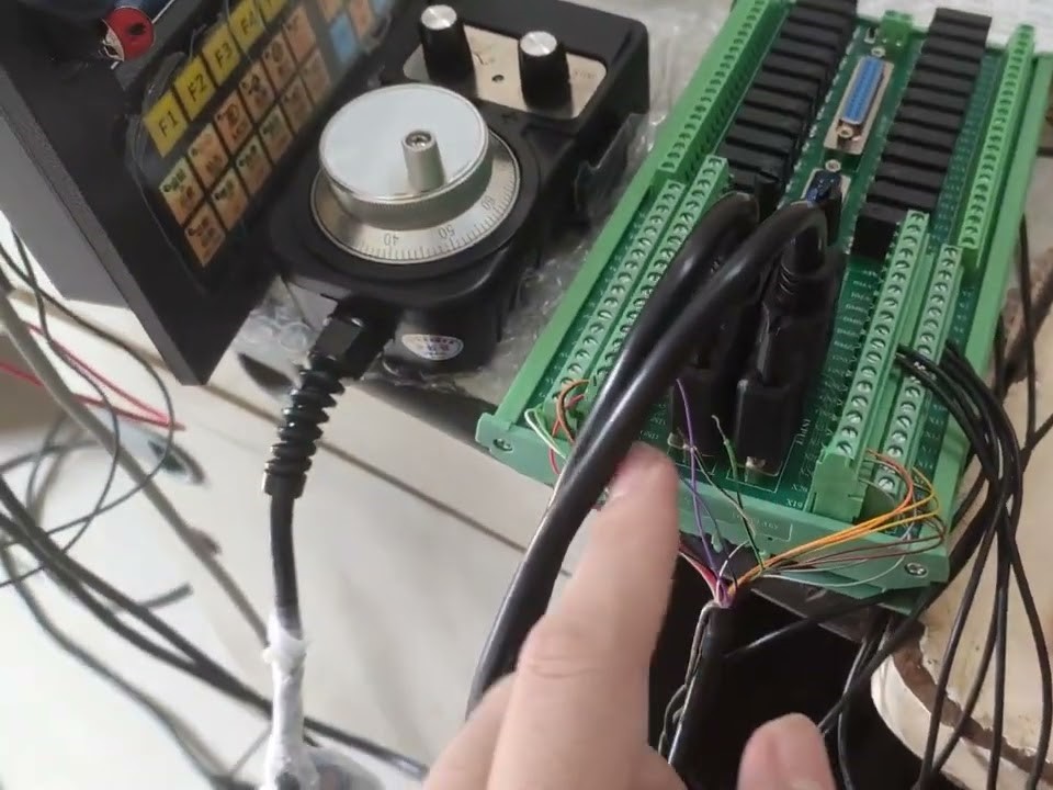 Hướng dẫn đấu nối và cài đặt tay cầm CNC cho bộ điều khiển XC609 XC709 XC809