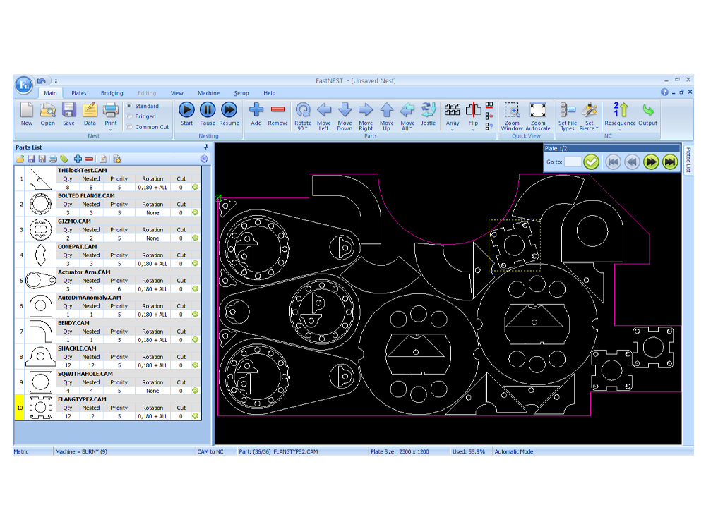 Phần mềm lập trình và điều khiển máy cắt CNC FASTCAM