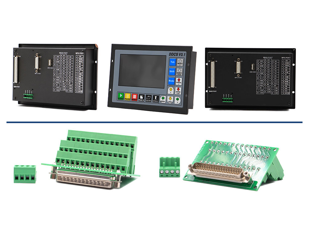 Thông số kỹ thuật và kết nối của Bộ Điều Khiển CNC DDCS V3.1